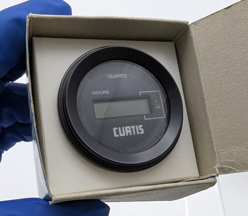 Curtis 701RN001O48150D100230A Timer Counter 6 Character LCD Circular 52mm Dia 1