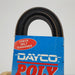 Dayco 5050888 Serpentine Belt 0.68" Width 88" Length 5 Rib Poly Cog V-Belt 3