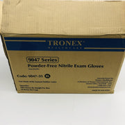Tronex 9047-35 Disposable Gloves Nitrile Extra Large XL Black PF Case of 1000 3