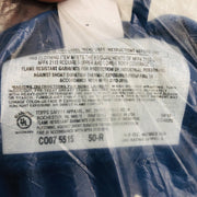 Topps Safety CO075515 Coveralls Size 50-R NOMEX IIIA Unlined Royal Blue RN 18353 3