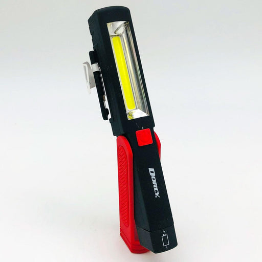 Dorcy 41-2621 Pocket Work Light 230-Lumen COB with Magnetic Base Clip Red 1