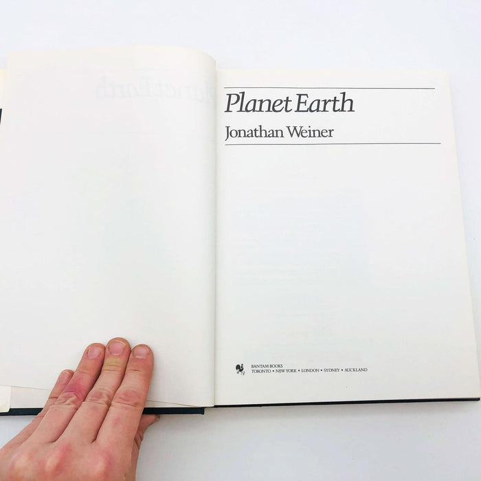 Planet Earth Jonathan Weiner Hardcover 1986 Earth Sciences PBS TV Series 7