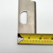 Schlage 10-025 Strike ANSI Satin Stainless Steel Square Corner 1-1/2" Lip 7