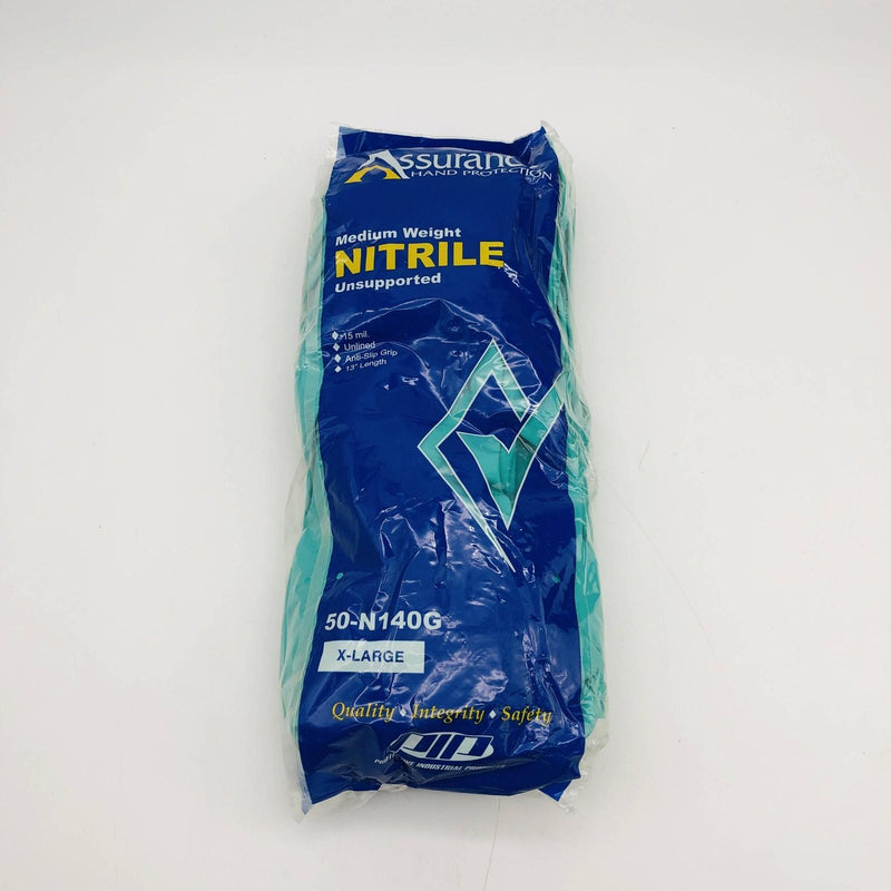 PIP 50-N140G Chemical Resistant Gloves Extra Large XL Assurance Green 12 Pairs 7