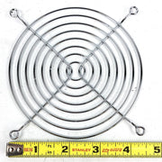 Rosenberg Fan Finger Guard 120MM Chrome Metal Computer PC Grill FGN120-4 5pk 3