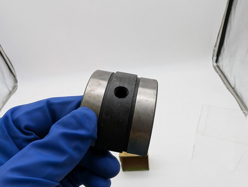 Warner & Swasey #5 Collet Pads 2-3/32" Set No 471 Round Smooth 3