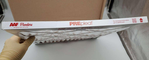 AAF Flanders 16x20x1 PREpleat Air Filters LPD Merv 8 80055.011620 Pack of 12 2
