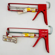 Newborn Brothers 112D Caulk Gun 1/10 Gal Drip Free EZ Thrust Red Lot of 2 1