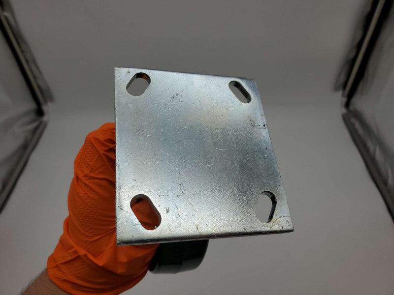 Albion 5" Polyurethane Caster Ridgid 1.5" Wide 16PD05101R 3"x3" Bolt Pattern CTC 4