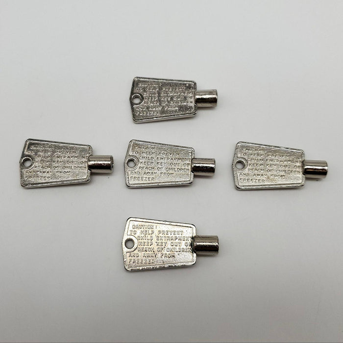 5x National D8592 Key Blanks For Freezers with Triangular Shape Cylinder 4