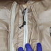 DuPont Tychem 5000 CPF3 Jacket 2XL Tan CPE Jam Fit Cuff Hook & Loop Closure 1PK 3