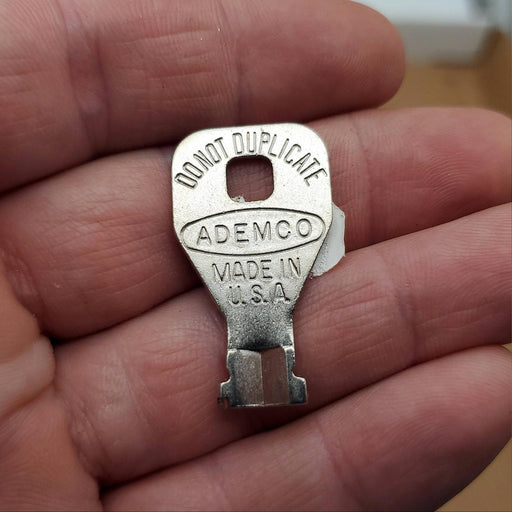 Ademco Keyswitch Key 507-206 Formed Key High Security USA Made NOS 1