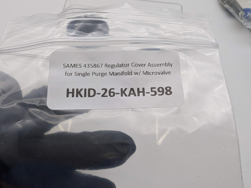 SAMES 435867 Regulator Cover Assembly for Single Purge Manifold w/ Microvalve