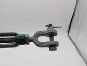 Green Pin 3/8" Turnbuckle Jaw Jaw 6" Take Up 1080lb LL SSGPGG1006 w/ Safety Bolt 4