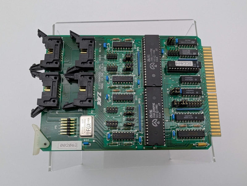 XYZ Electronics F002500059C Serial I/O Board Rev 2 SCC4 OEM PCB 4