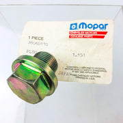 Mopar J8060110 Plug for Engine Oil Pan OEM NOS 1981-85 Isuzu Diesel CJ 5-8 9