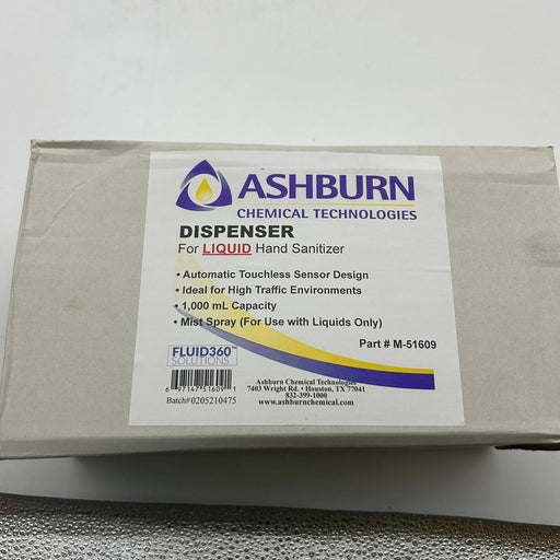 Ashburn M-51609 Dispenser Automatic Touchless for Liquid Hand Sanitizer 1000 ML 2