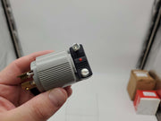 Arrow Hart 4771 Locking Plug 15A 227V 2 Pole 3 Wire 1/4" to .656" Dia Cord 3