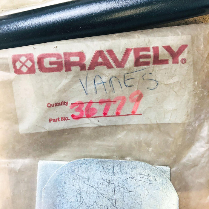 Gravely 036779 Vanes for Mower Blade 2 QTY OEM NOS Discontinued 2