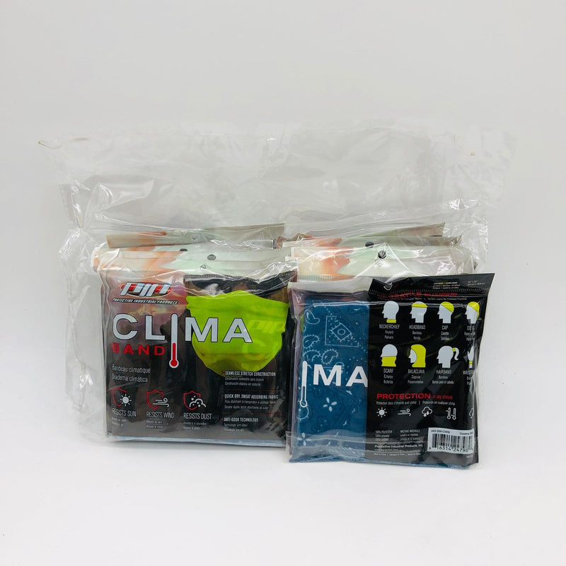 PIP Clima Band 393-200-CWB Headband Multi-Use Seamless Stretch Cowboy Blue 10pk 7