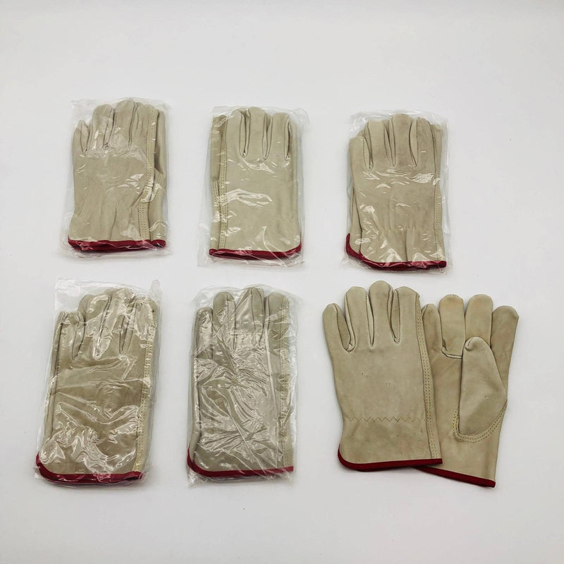 PIP 68-162 Drivers Gloves Sz Small Leather Top Grain 9711 Keystone Thumb 6 Pairs 8
