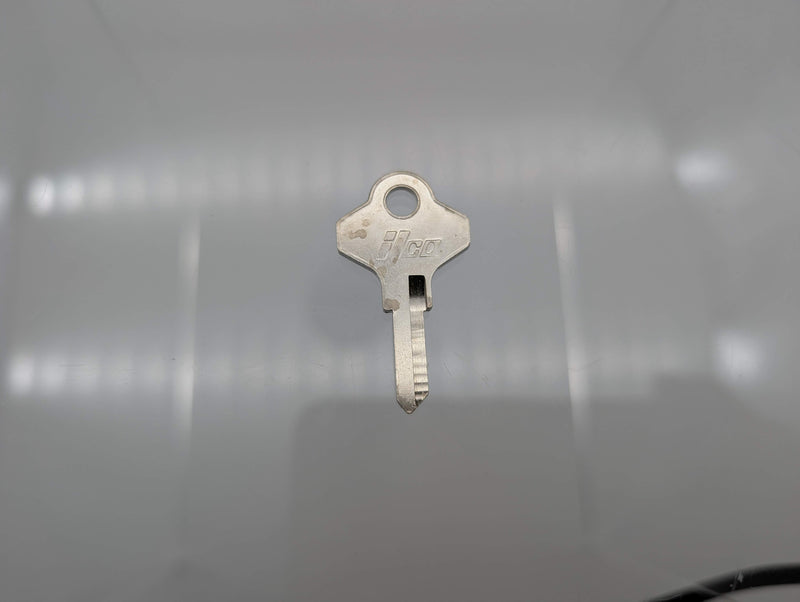 5x Ilco 1141K Key Blanks for Some Taylor Padlocks Nickel Plated