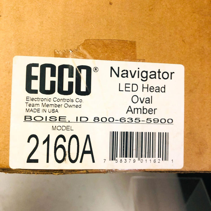 ECCO 2160A LED Directional Light Oval New Old Stock NOS Loose 2