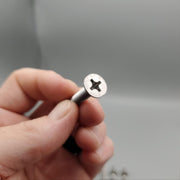 Rixson 107370 606 Center Hung Pivot Screw Pack Satin Brass for 370 Pivot Set 5