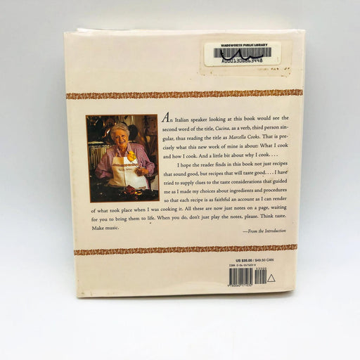 Marcella Cucina Marcella Hazan Hardcover 1997 1st Edition/Print Ex Library 2