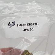 5x Falcon KB577G Key Blanks G Keyway Nickel Silver 6 Pin NOS 3