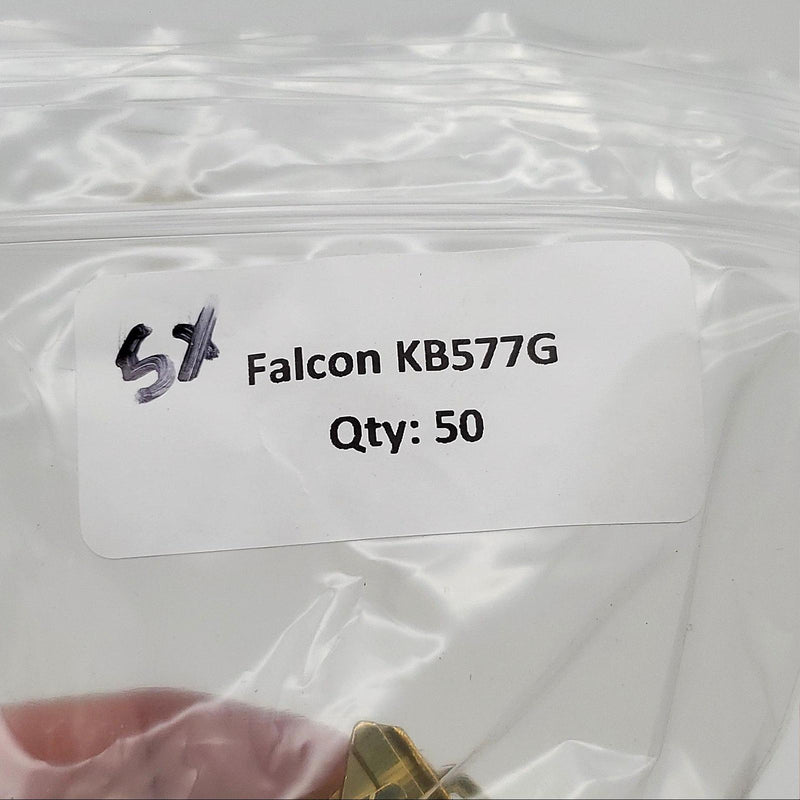 5x Falcon KB577G Key Blanks G Keyway Nickel Silver 6 Pin NOS 3