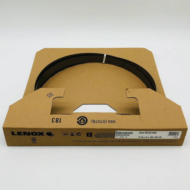 Lenox 29284CLB103150 Welded Band Saw Blade 10' 4in x 1in x .035 x 5/8 VR Classic 4