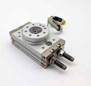SMC MSQB20R Rotary Actuator w/ Table Size 20 Rack & Pinion M5 Ports 1