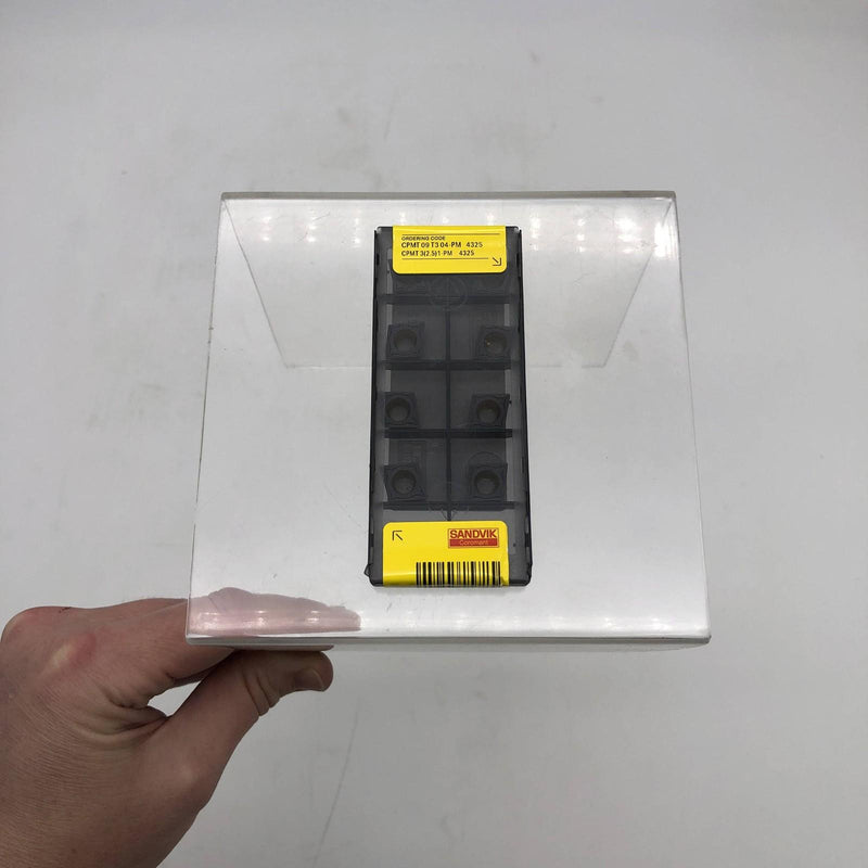 10pk Sandvik CPMT09T304-PM Turning Insert Grade 4325 CPMT3 2.5 1-PM 9