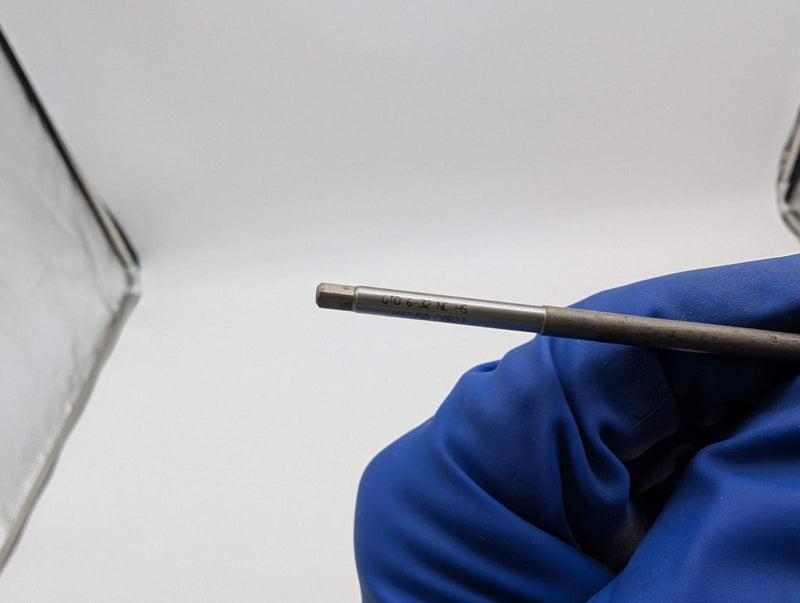 Widia #6-32 Extension Hand Tap Plug 3 Flute 6" L 11/16" LOC 0.141" Shank 2747078 3