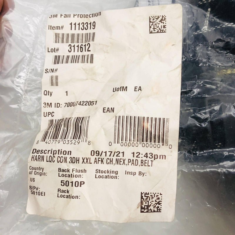 3M DBI Sala 1113319 Safety Harness Sz 2XLFull Body Arc Flash Exofit Nex 4