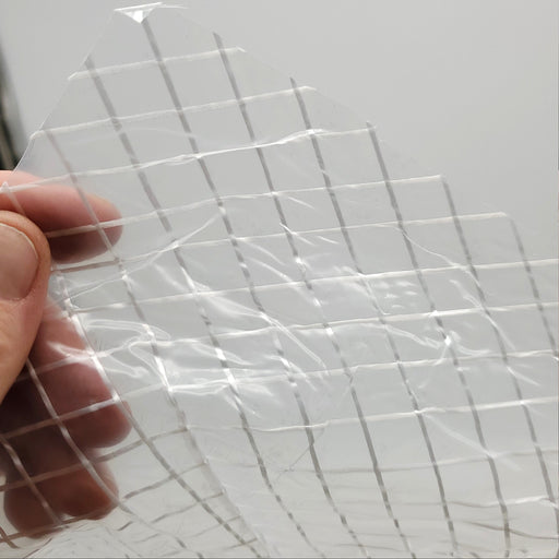 Clear Plastic Sheeting 8 Mil String Reinforced 20ft x 100ft Polyethylene Tarp 1
