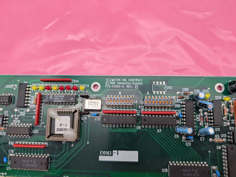 Telemotive E10163-1 CPU EPROM Board for 10K12 Single Box E10163 ROM FW2832-0 3