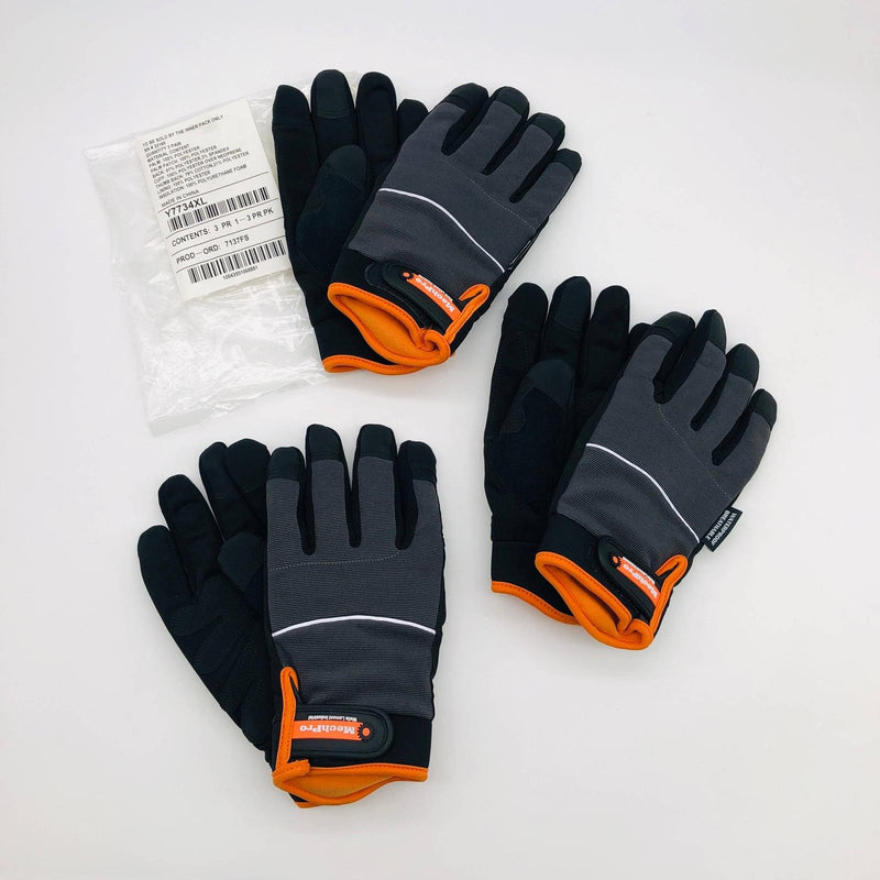 Wells Lamont Y7734XL Winter Work Glove Sz Xl Mechpro Thermal Mechanics 3 Pair 7