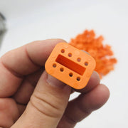 TE Connectivity W8S Plug Wedgelock Automotive Connector Lock 8 Way Orange 100pk 4