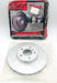 Raybestos 980590FZN Disc Brake Rotor Fusion Coated 1ct Rust Prevention 4.0 Zinc 1