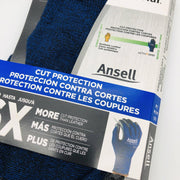 Ansell 97-505 Cut Resistant Work Glove Sz Medium 9 Nitrile Foam Palm 4 Pairs 6