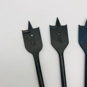 Cle-Line C17113 Power Wood Bore Bit Spade 1-1/8 x 6in Black Oxide 1823 HSS 6pk 5