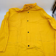 DuraWear 1220 Rainsuit XXL / 2XL 50-52 PVC Nonconductive Overall Coat & Hood 6