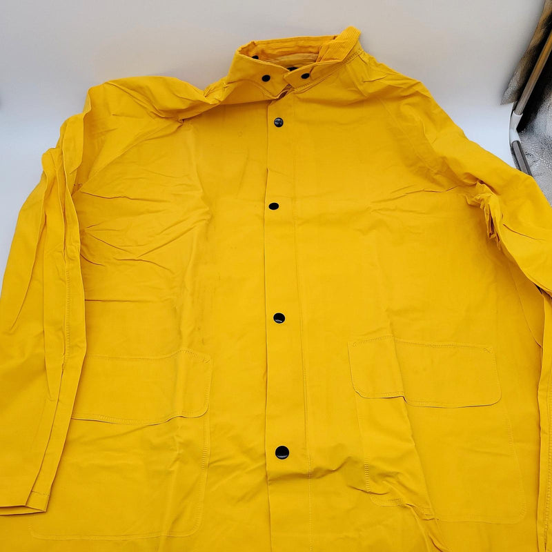 DuraWear 1220 Rainsuit XXL / 2XL 50-52 PVC Nonconductive Overall Coat & Hood 6