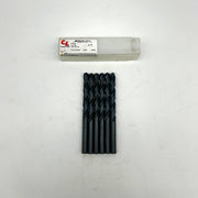 6pk Chicago-Latrobe 47327 Drill Bit 8.70mm List 150 HSS Black Oxide 2 Flutes 5XD 9