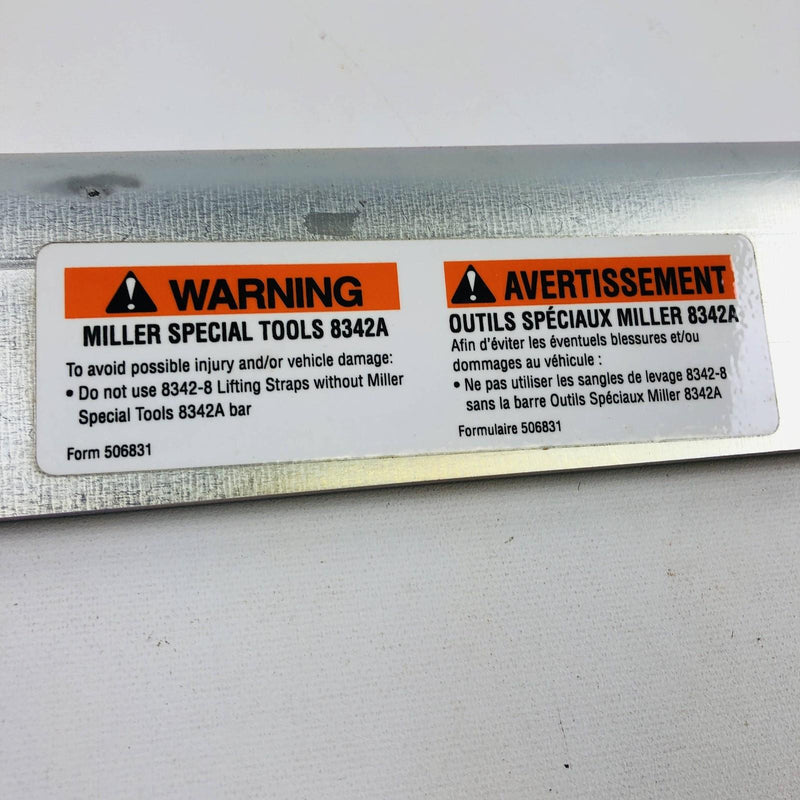 Miller 8342A Motor Engine Lifting Bracket 2.7L OEM New Old Stock NOS 3