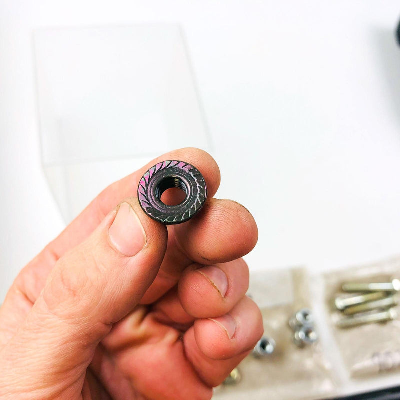 Snapper 91070 Nut Hex Flange 5/16" OEM NOS Replaced by 703409 Anodized Coating 4