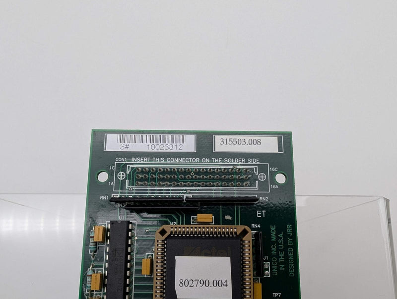 Unico 315503.008 Feedback Control Board Module PCB 10023312 Serial Number