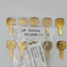 10x National M5-0698-111 Key Blanks for HON Cabinets Brass 4